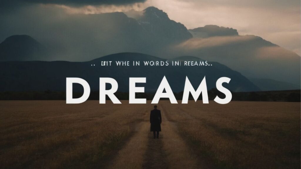 Seeing Written Words in Dreams Biblical Meaning